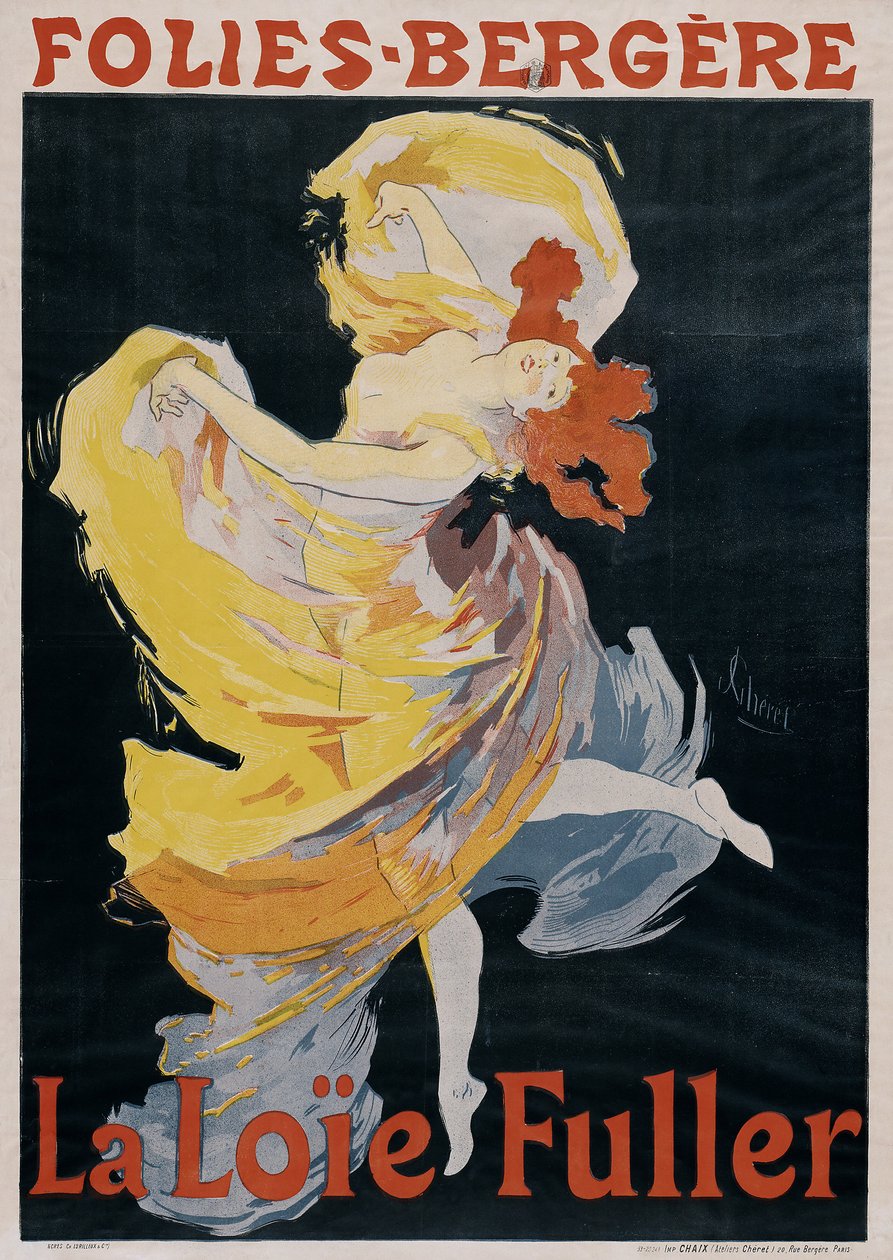 Loïe mais completo poster de Jules Cheret