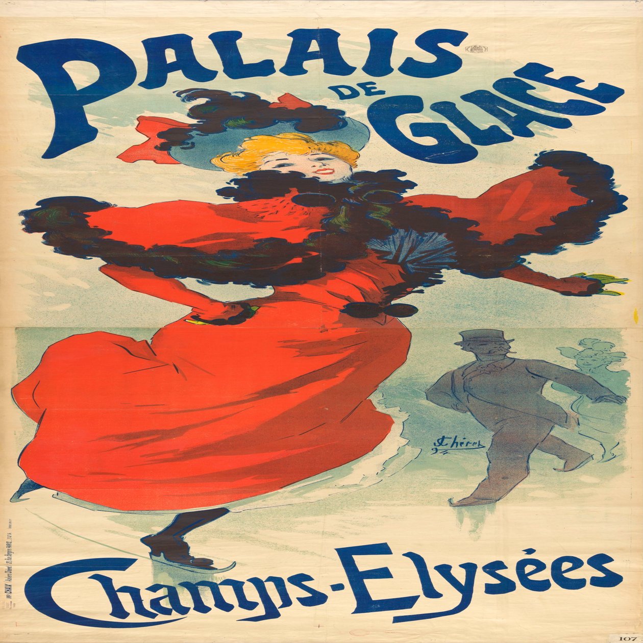 Palais de Glace. Champs-Élysées de Jules Cheret