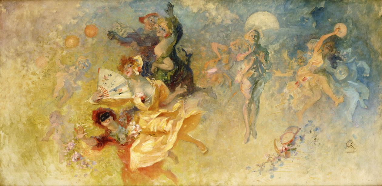 O Baile de Máscaras, de Jules Cheret