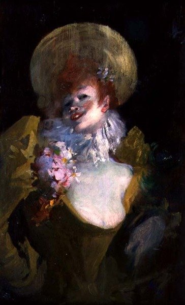 The Star, c.1895 (óleo sobre painel) de Jules Cheret