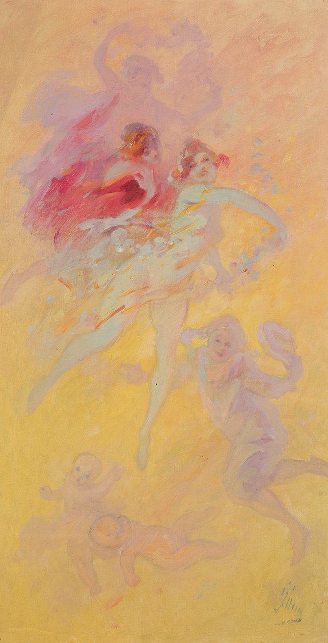 Sem título, c.1890 de Jules Cheret