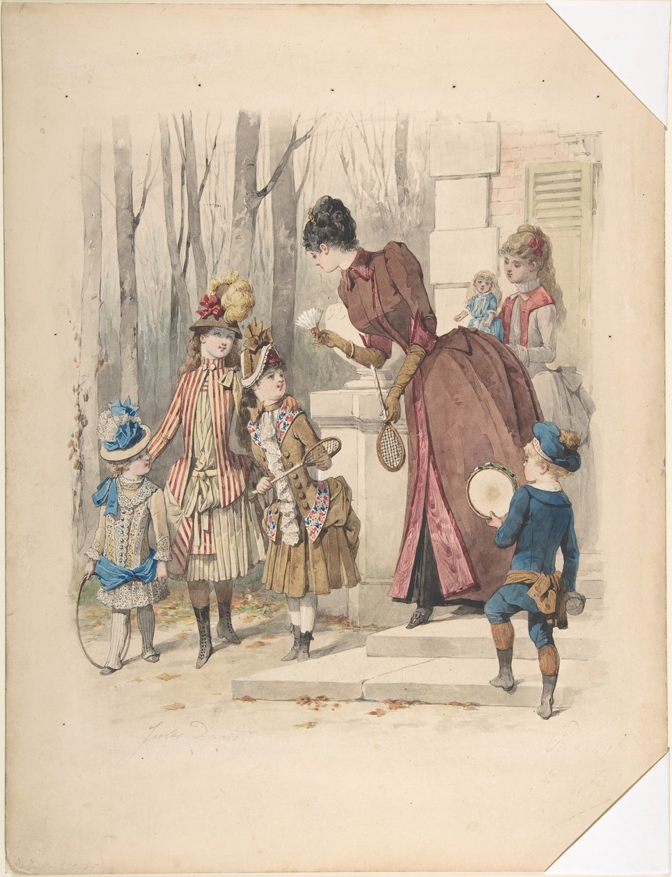 Ilustração de moda, não. 2224, julho de 1885. de Jules David