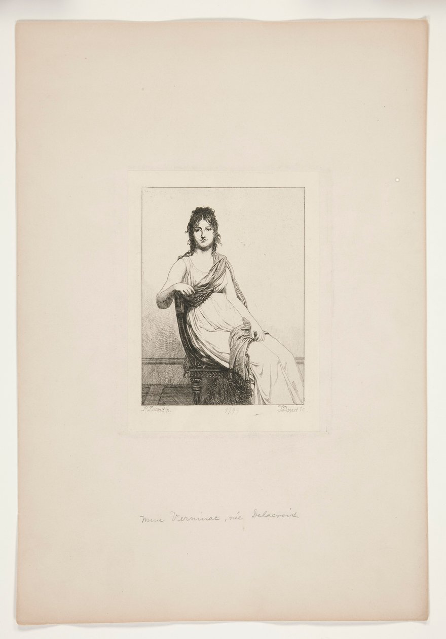 Mme Verninac, n?e Delacroix de Jules David