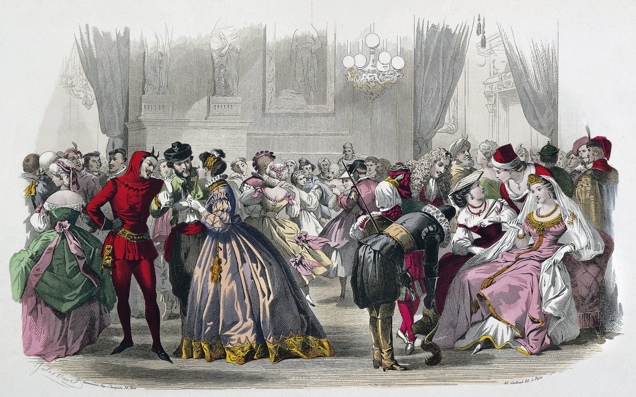 THE MONITOR OF WOMEN AND DAMISHES - BAL TRAVESTI 1864-1865, por Jules DAVID. de Jules David