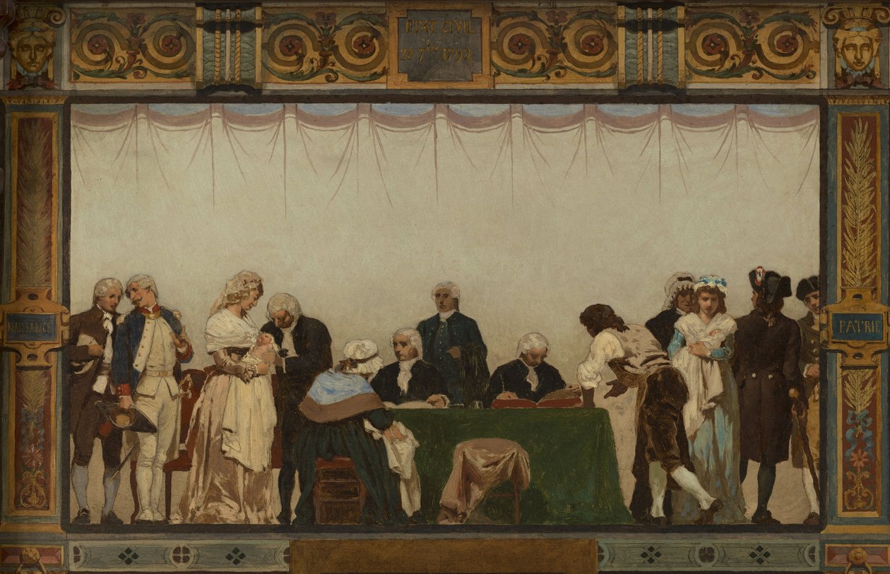 Esboço para a Câmara Municipal do 20º arrondissement: Naissance, patrie, devoir, droits de Jules Didier