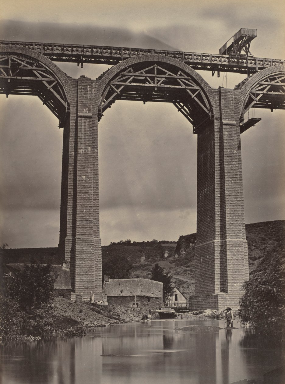 Pont-de-Buis, no Doufine, França, c. 1865 de Jules Duclos