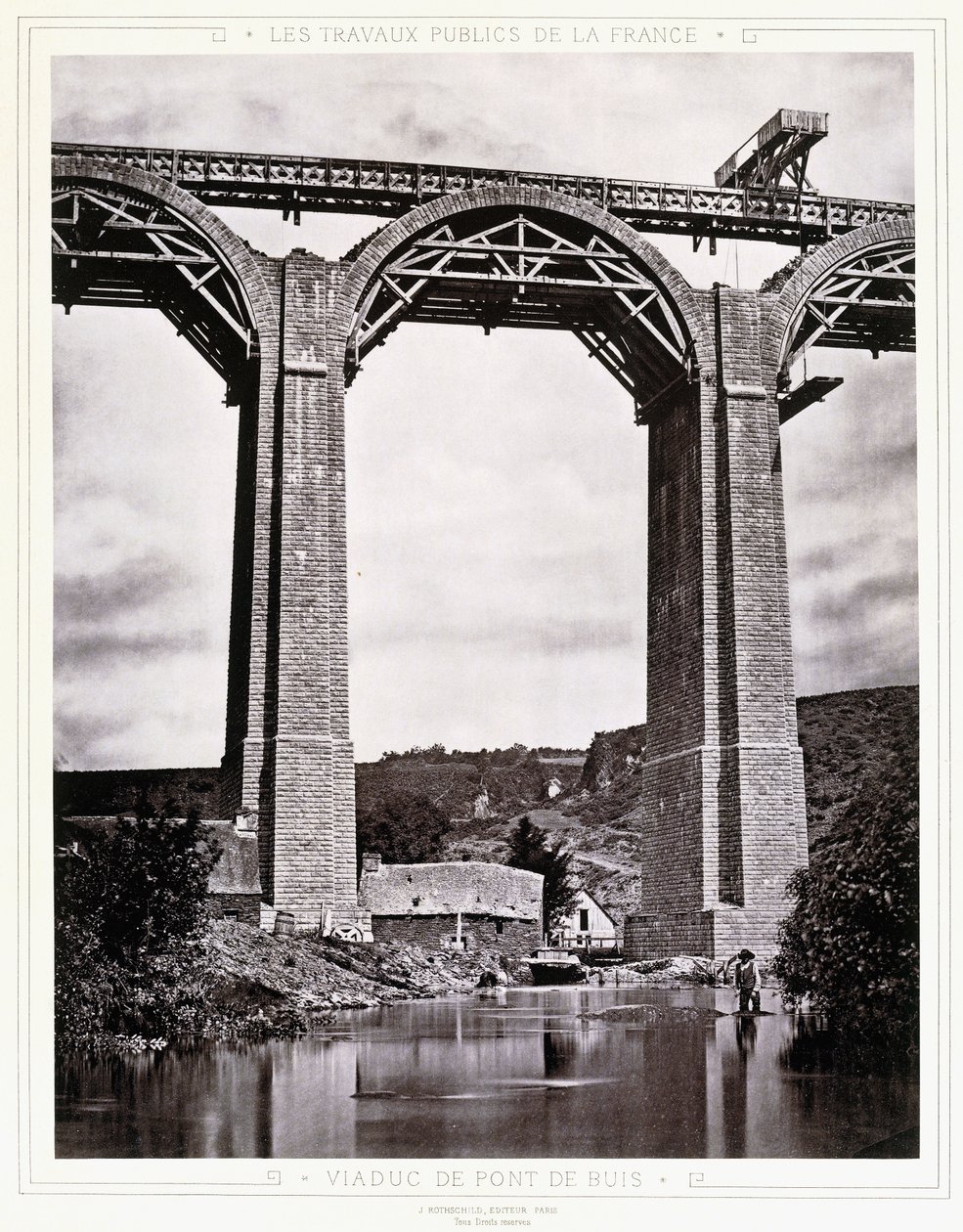 Viaduto de Pont de Buis, c. 1876-1883 de Jules Duclos