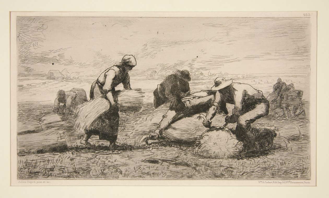 Portadores de grinaldas de Jules Dupré