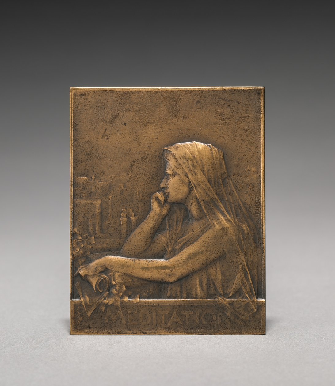 Medalhão. de Jules Dupré
