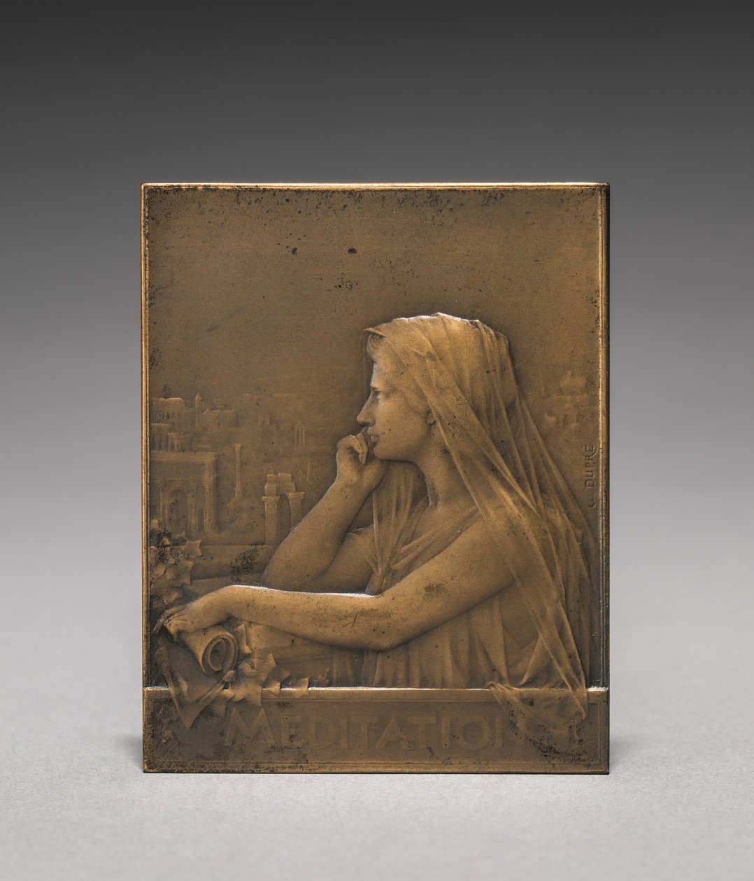 Medalhão. de Jules Dupré
