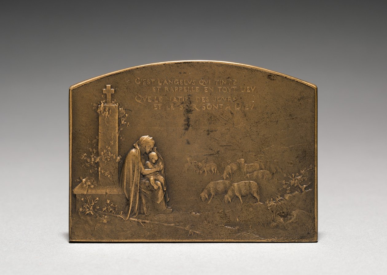 Medalhão reverso. de Jules Dupré