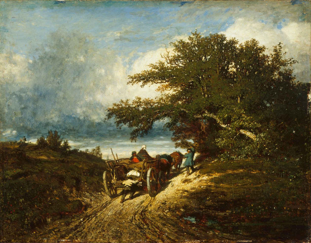 Na estrada de Jules Dupré