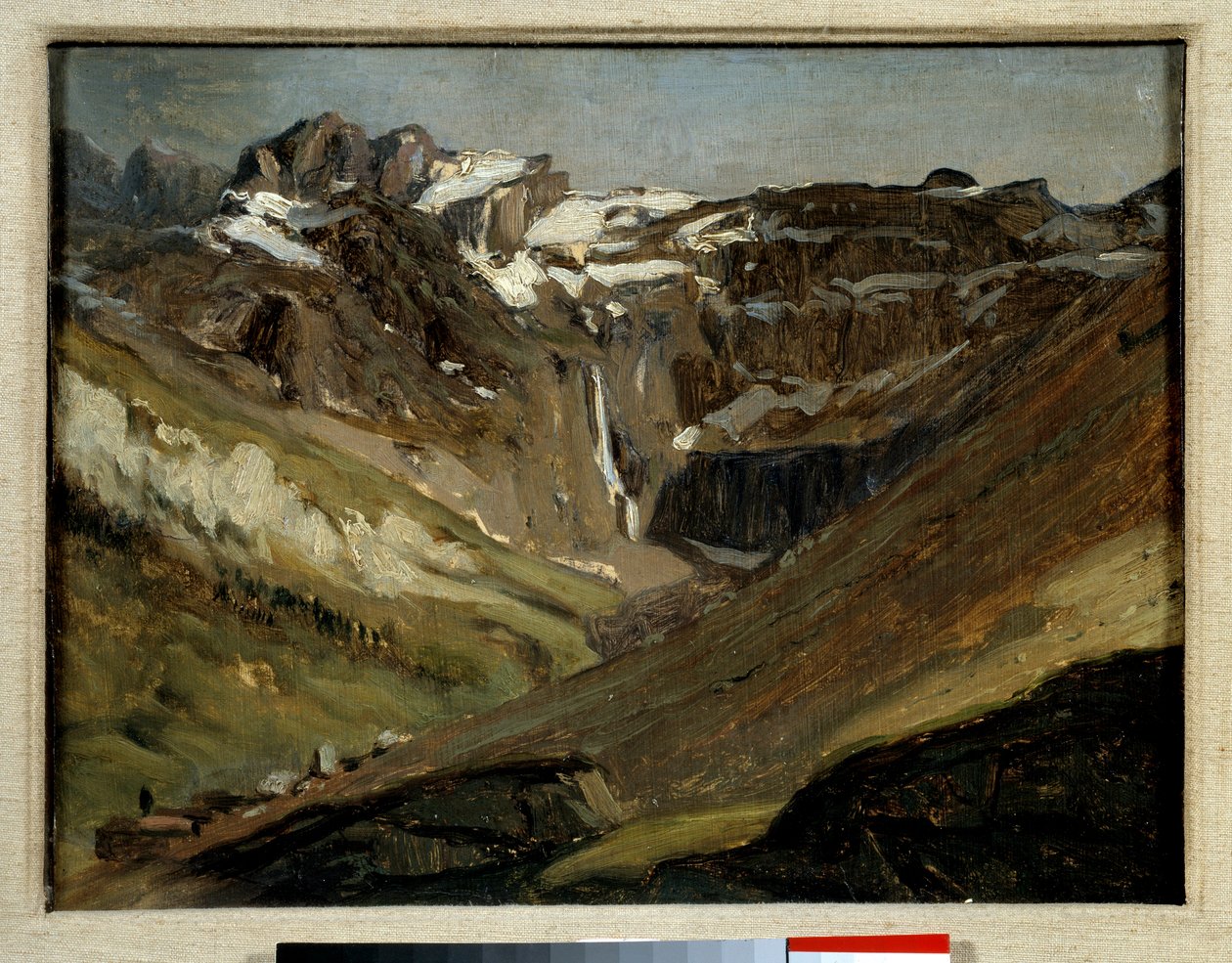 O circo de Gavarnie nos Pirineus Pintura de Jules Dupre de Jules Dupré