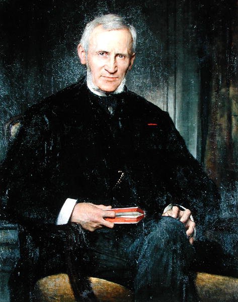 Retrato de François Regnier do Briere (1807-85) 1884 de Jules Elie Delaunay