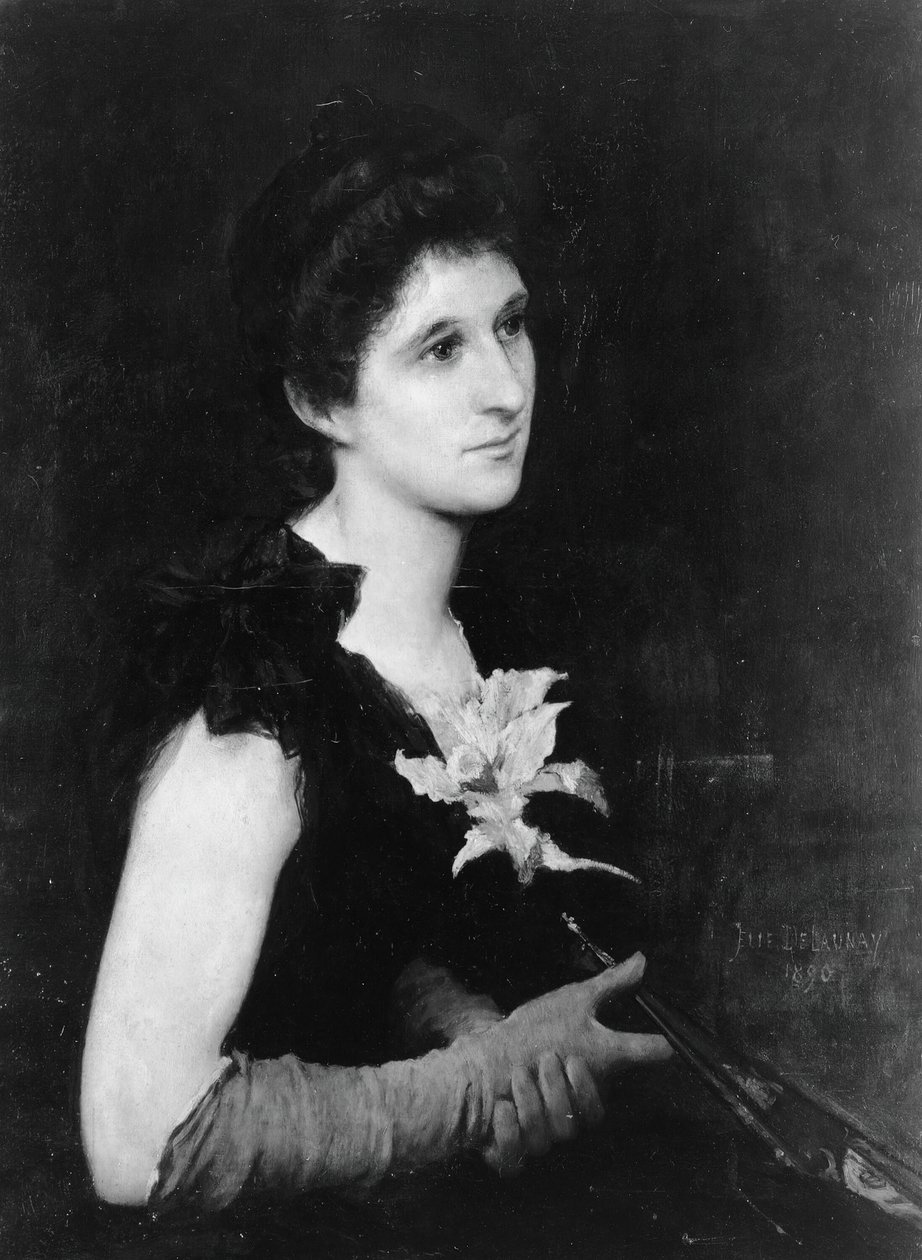 Retrato da Sra. Charles L. Hutchinson, 1890. de Jules Elie Delaunay