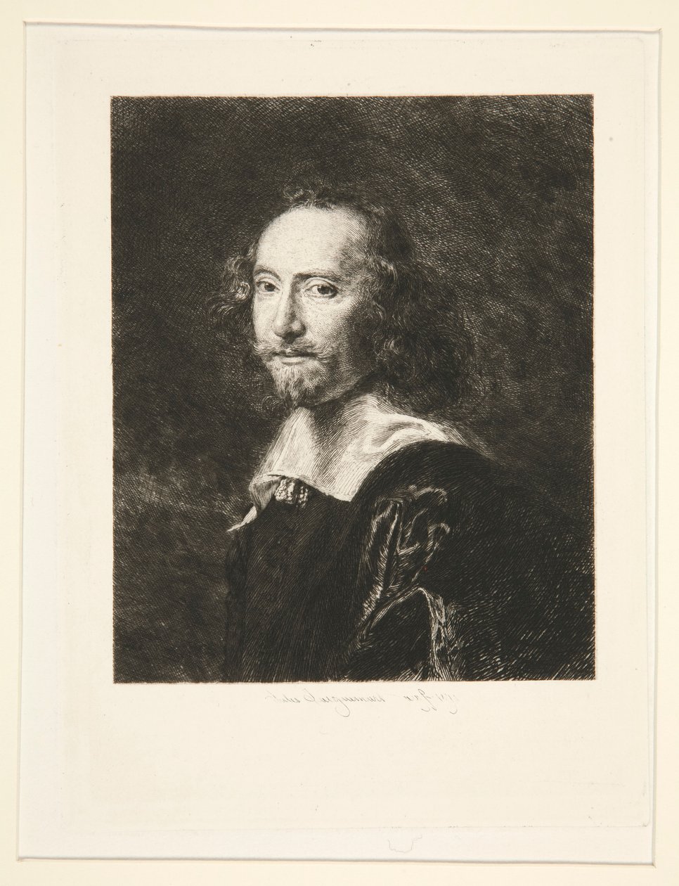 Um cavalheiro holandês de Jules Ferdinand Jacquemart
