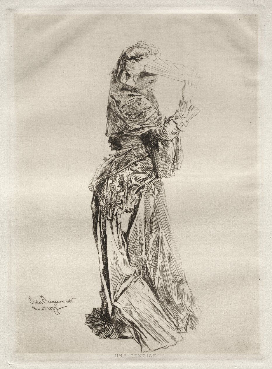 Um Genoise, 1877. de Jules Ferdinand Jacquemart