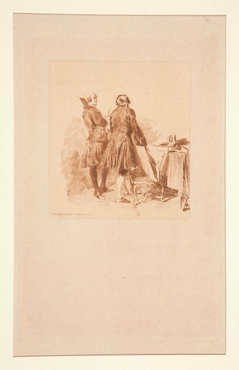 Amantes de d de Jules Ferdinand Jacquemart