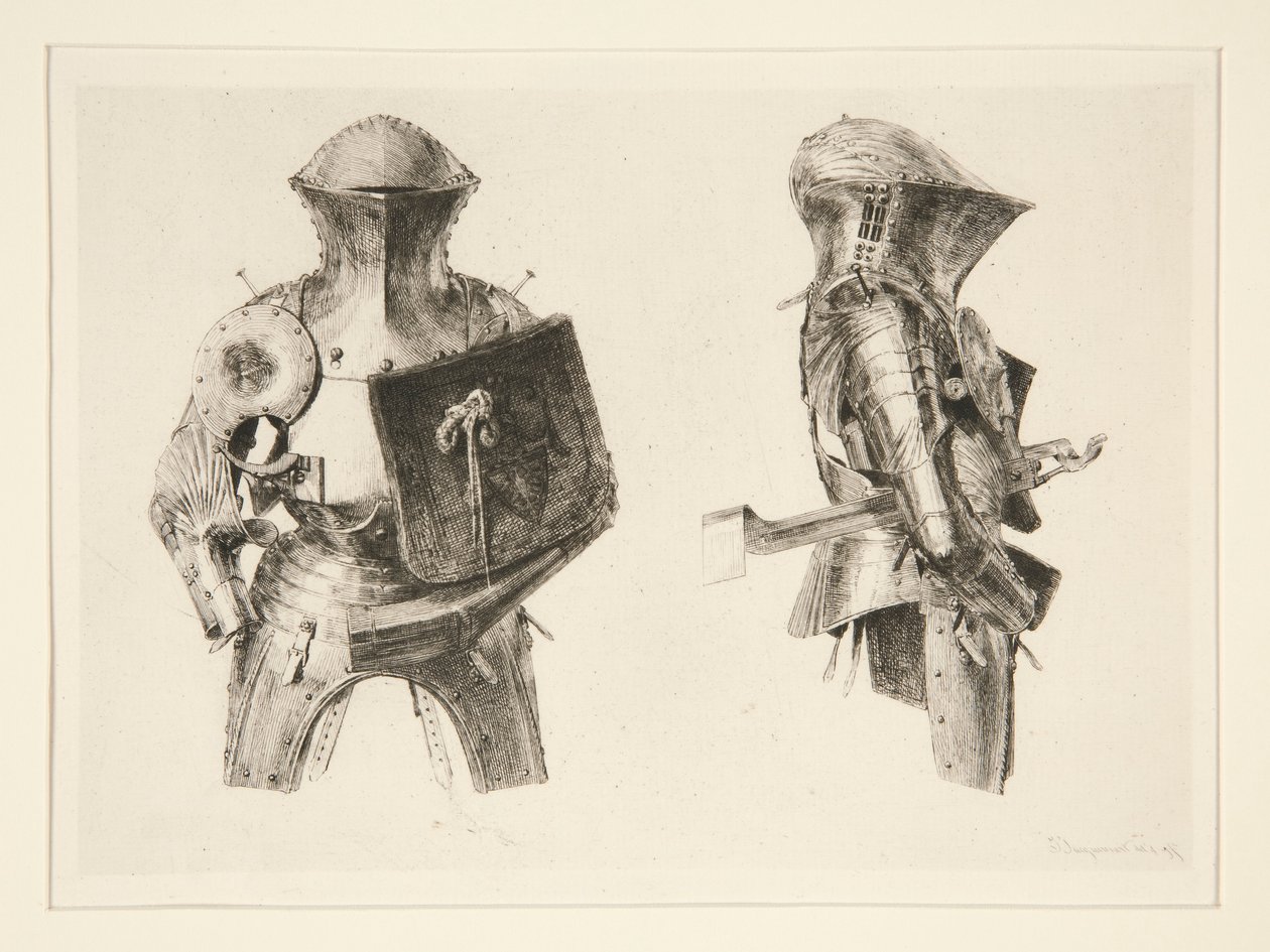 armadura de gladiador de Jules Ferdinand Jacquemart