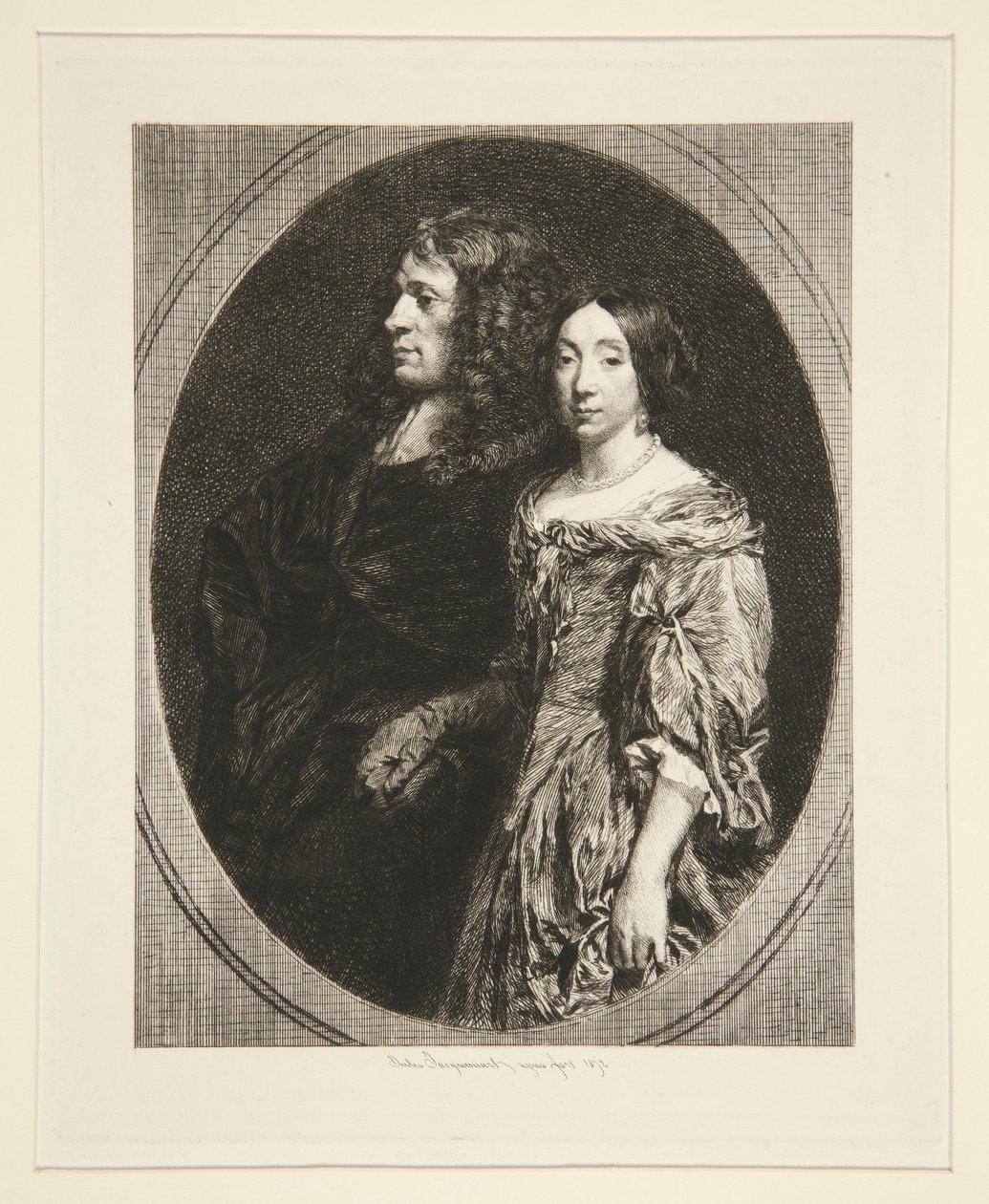 Burgomestre e Esposa de Jules Ferdinand Jacquemart