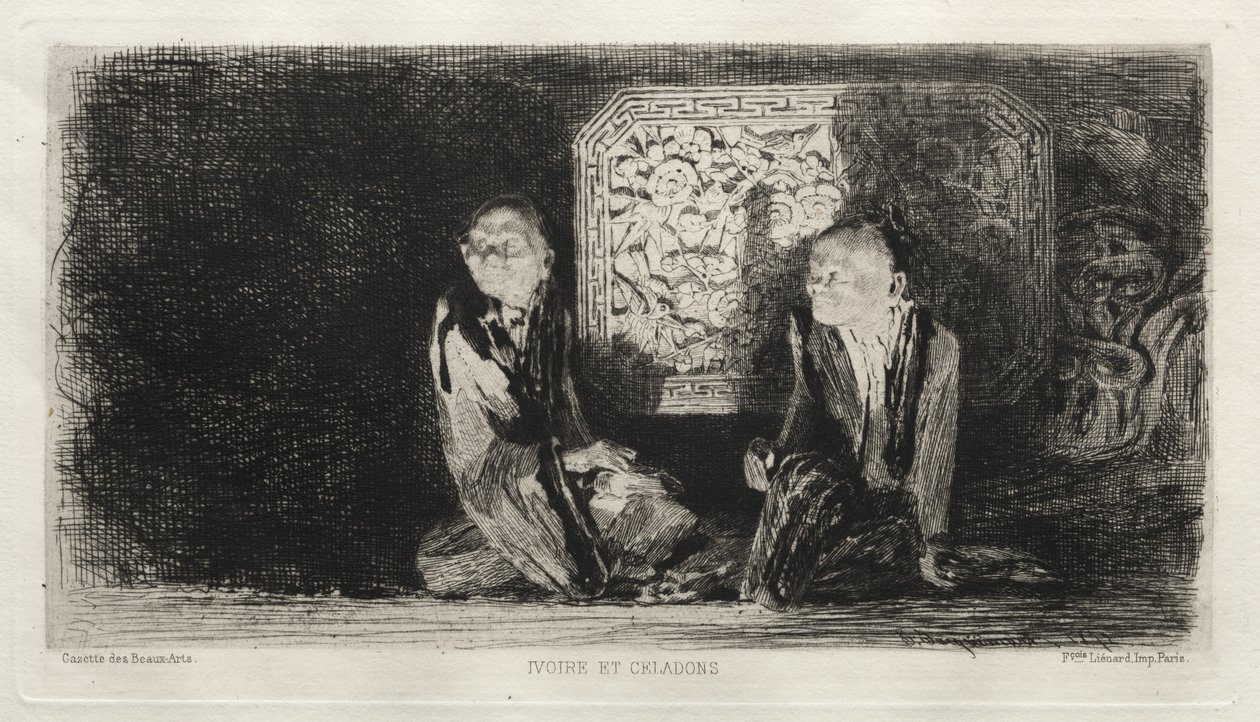 Ivory e Celadon, 1872. de Jules Ferdinand Jacquemart