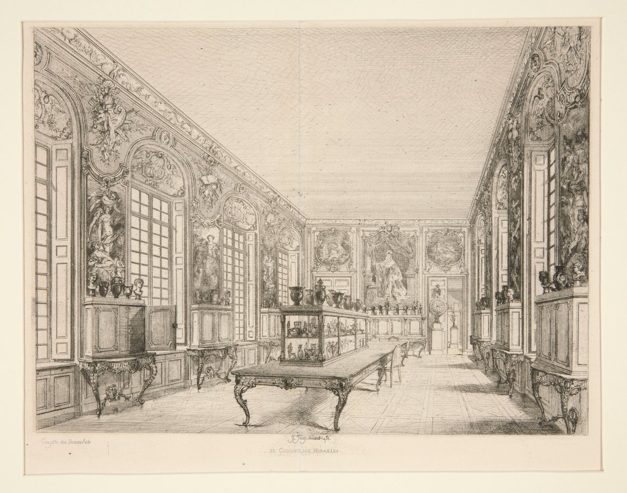 O Gabinete de Medalhas de Jules Ferdinand Jacquemart