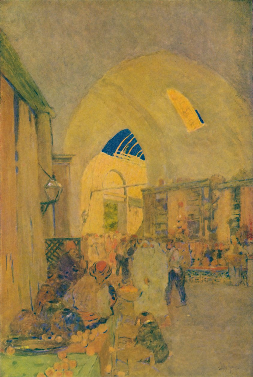 O Grande Bazar de Constantinopla, 1913 de Jules Guerin