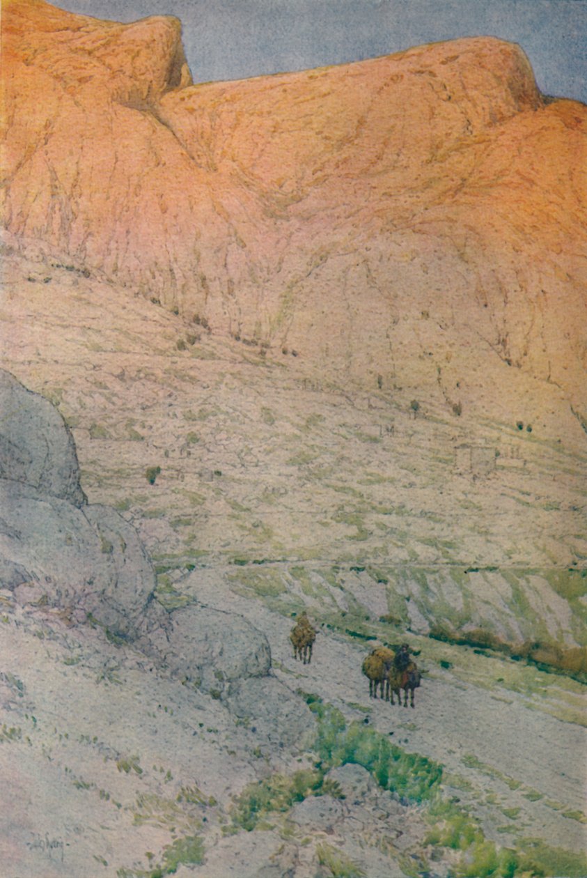 O local de Delfos antigos, 1913 de Jules Guerin