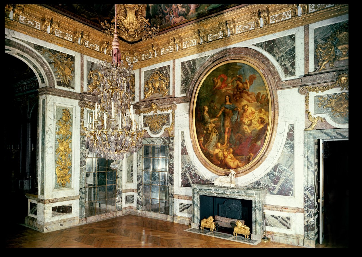 O Salão da Paz, 1678-84 de Jules Hardouin Mansart