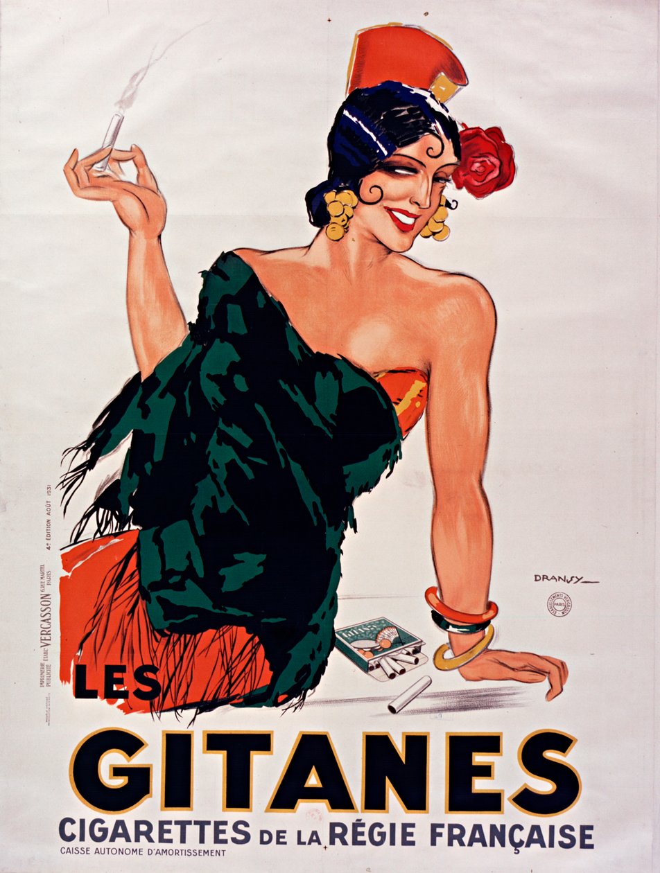 Cigarros Gitanes, 1931. de Jules Isnard Dransy
