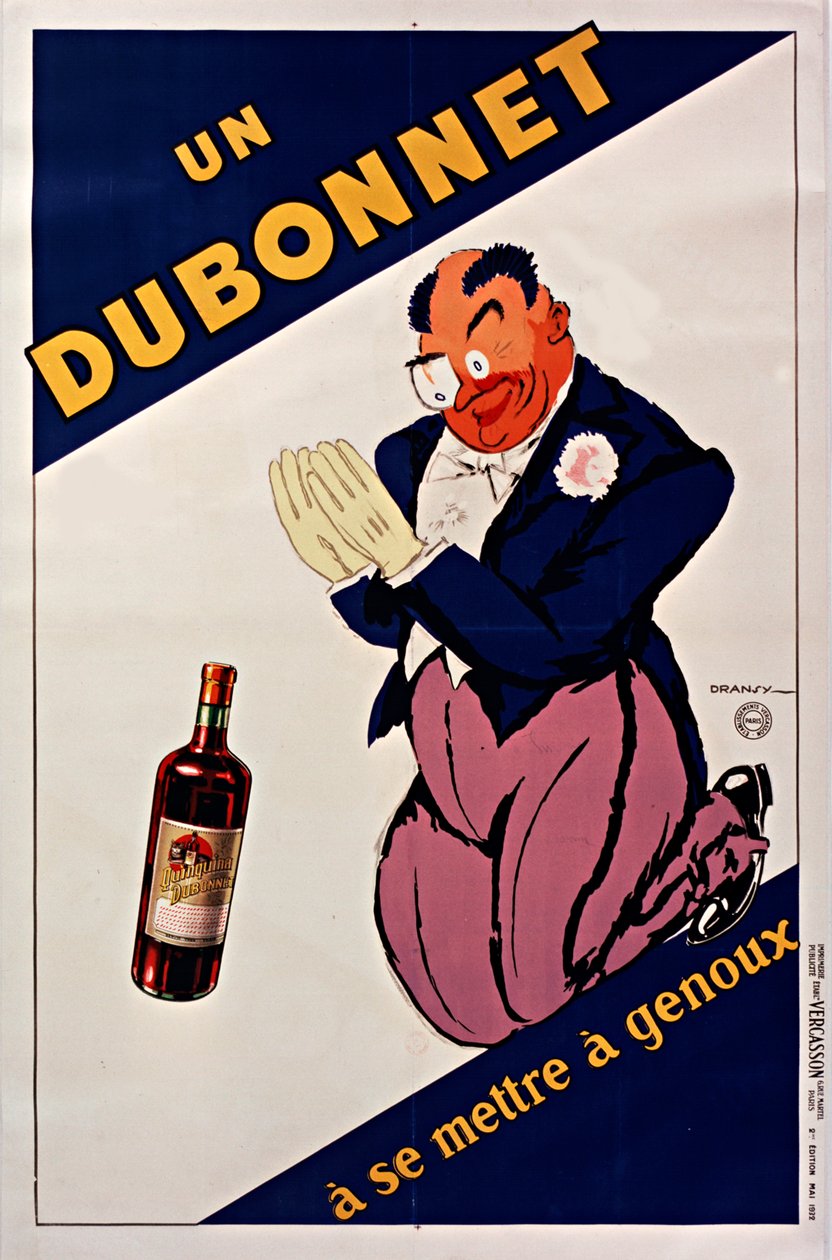 Um Dubonnet para se ajoelhar, 1932. de Jules Isnard Dransy