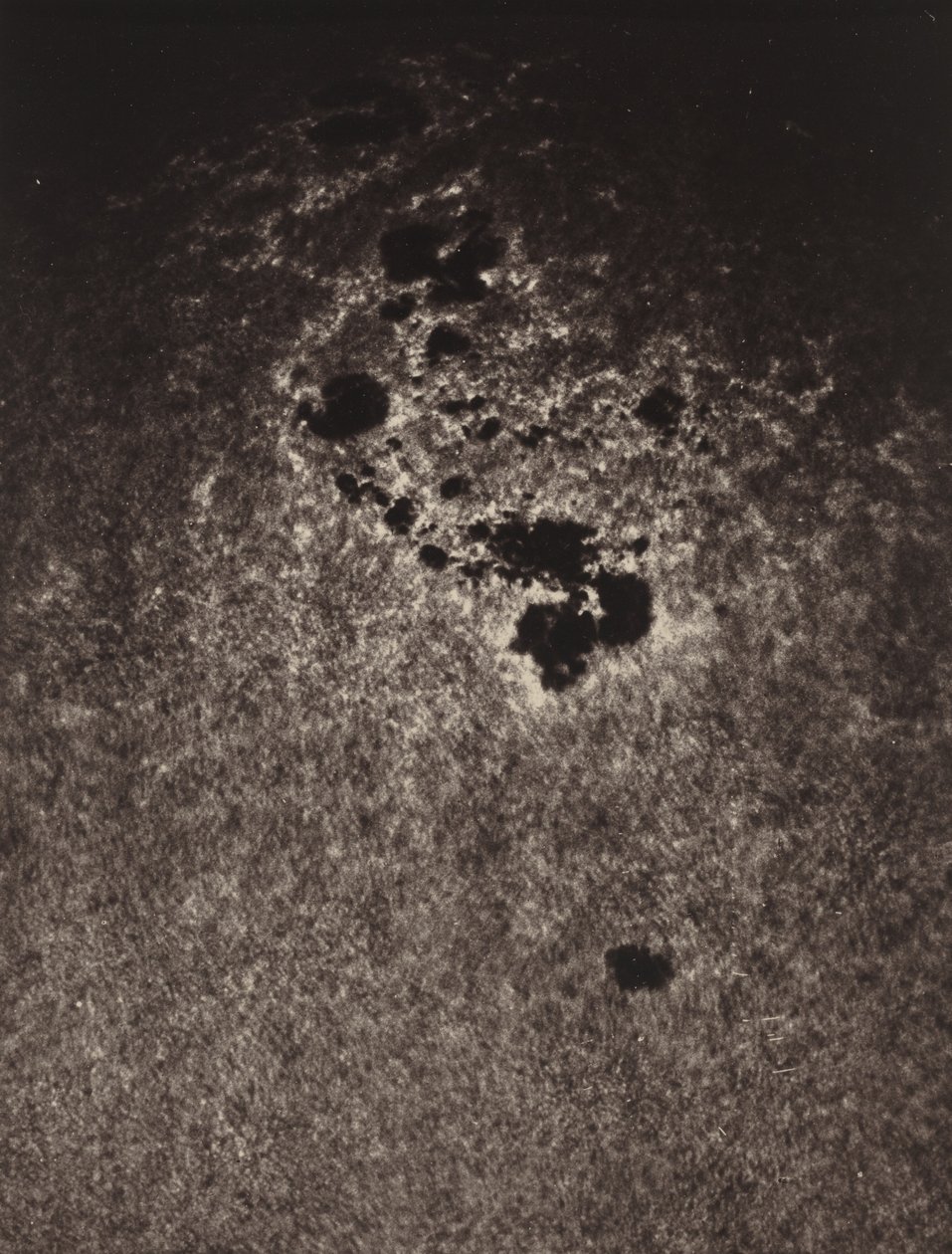 Sem título (Estudo da superfície do sol),1893 (foto) de Jules Janssen