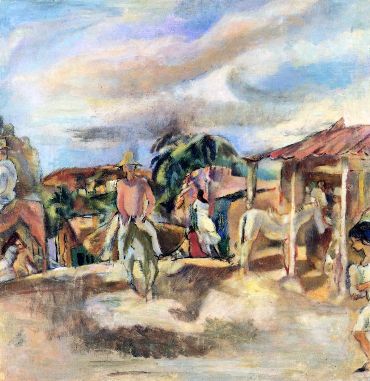 Uma vila cubana de Jules Pascin