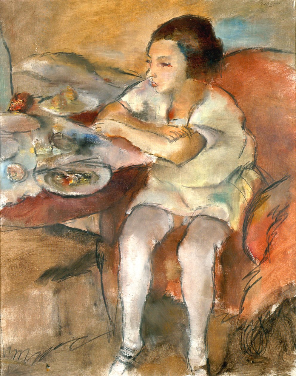 Café da manhã almoço de Jules Pascin