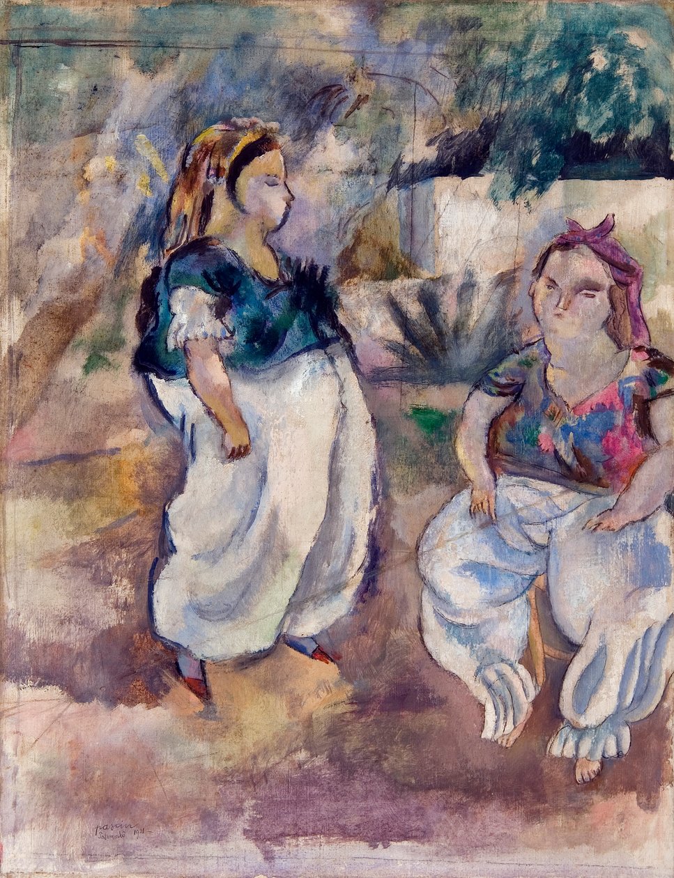 mulheres tunisinas de Jules Pascin