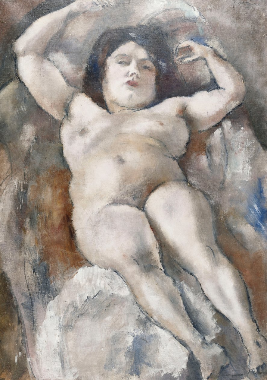 nu; Não, 1923 de Jules Pascin
