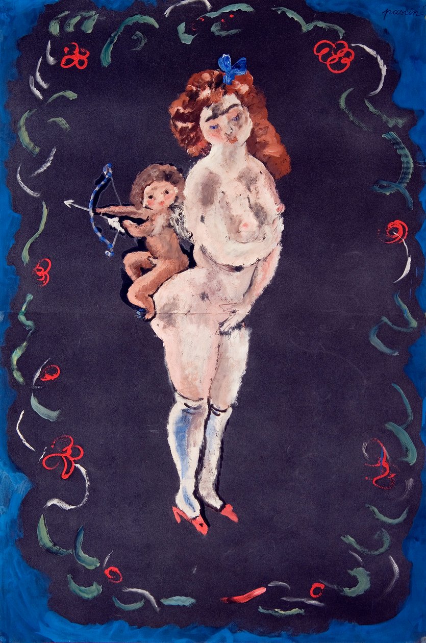 Nu e Cupido de Jules Pascin