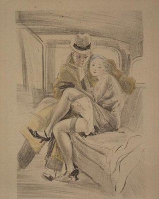 Frolics Railway de Jules Pascin