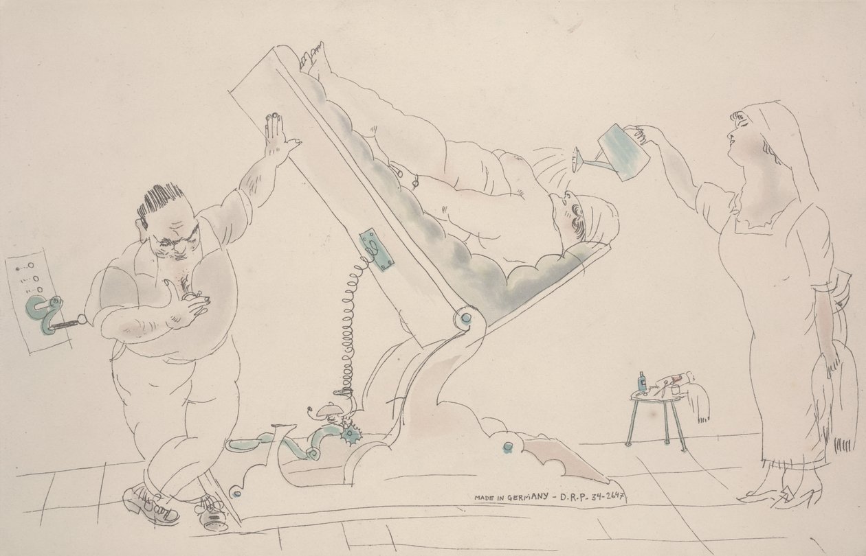 Reduzindo (gravura de cor) de Jules Pascin
