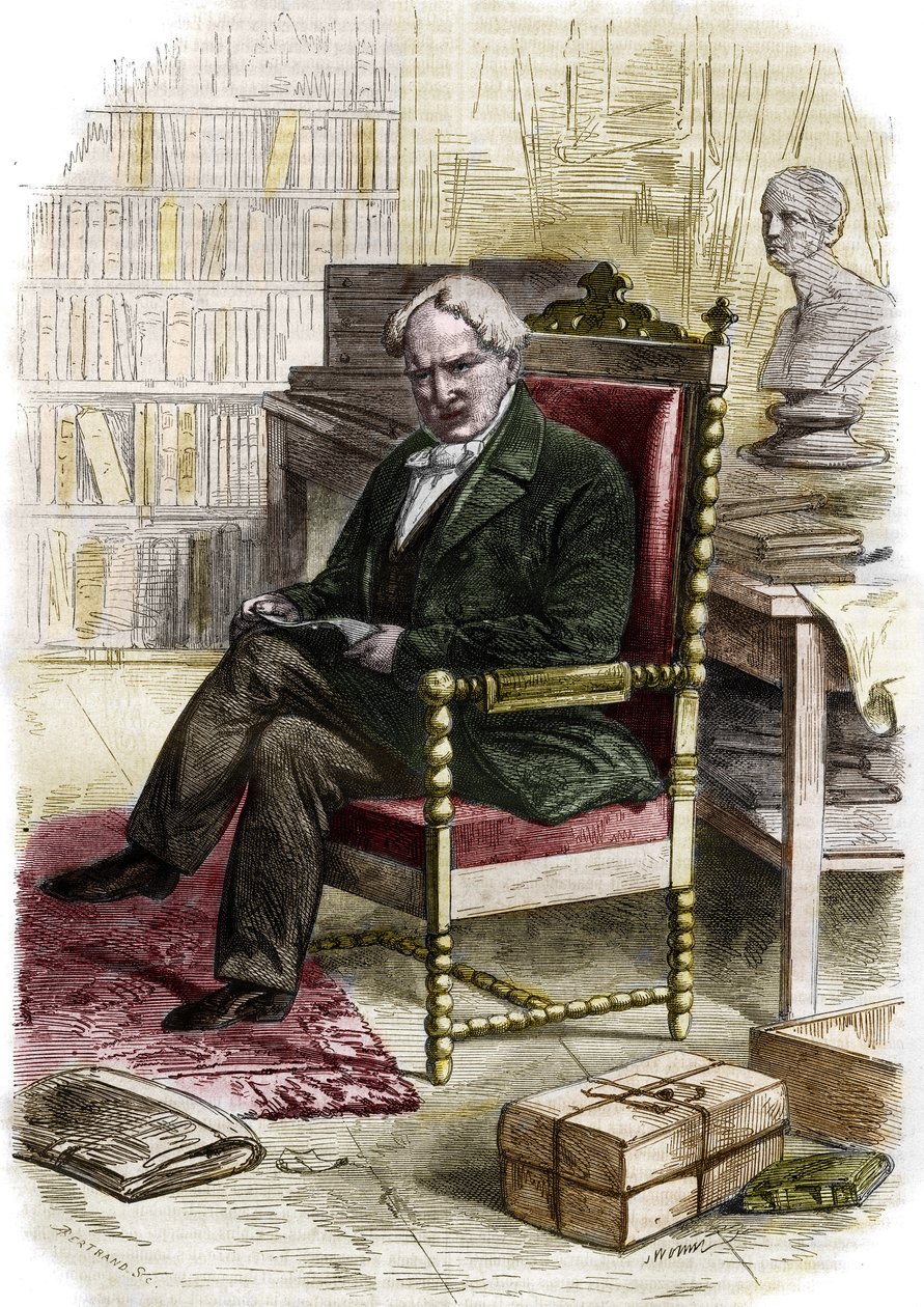 Retrato de Alexander Von Humboldt (Alexander de Humboldt de Jules Worms