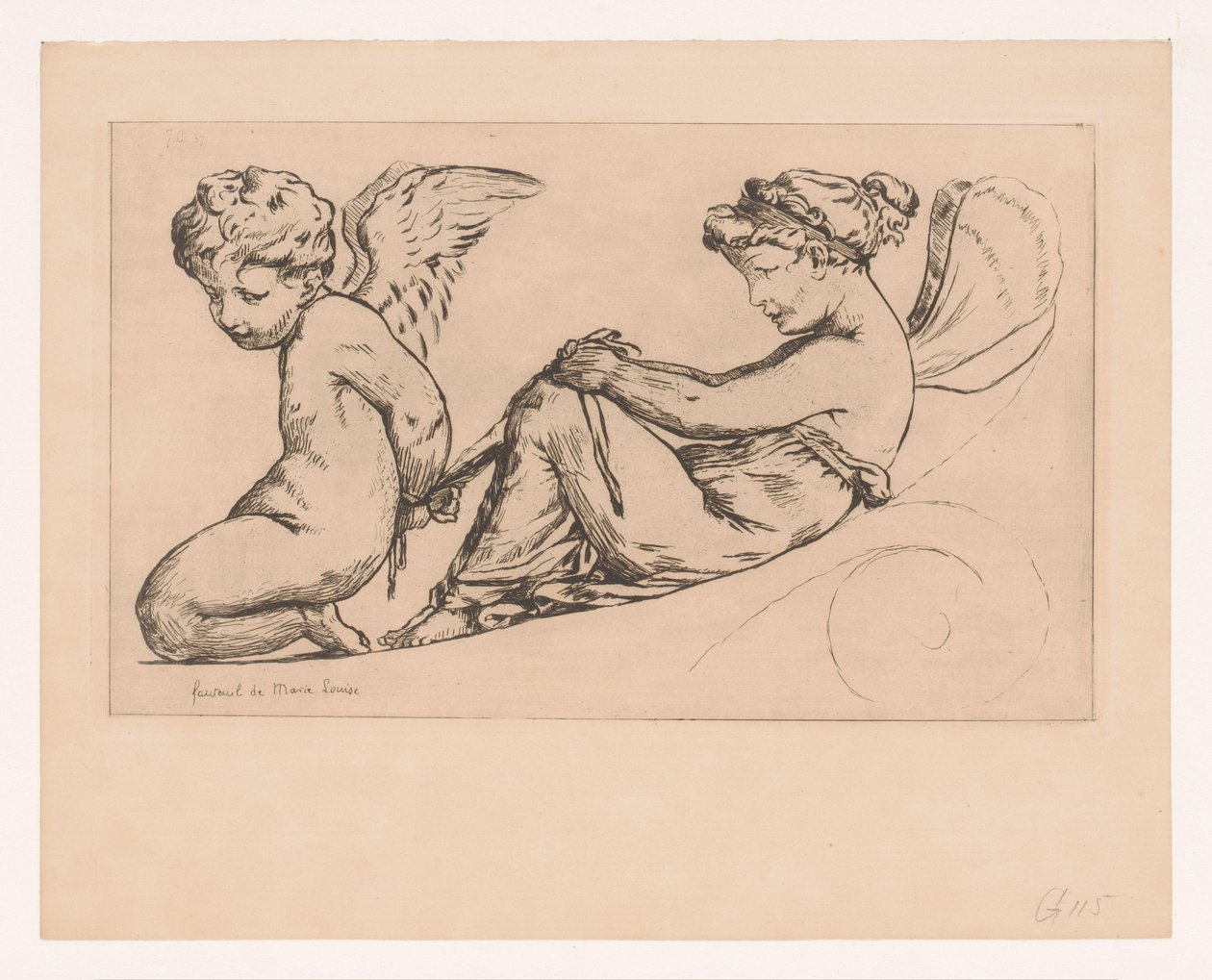 Psyche Ketent Amor de Jules de Goncourt