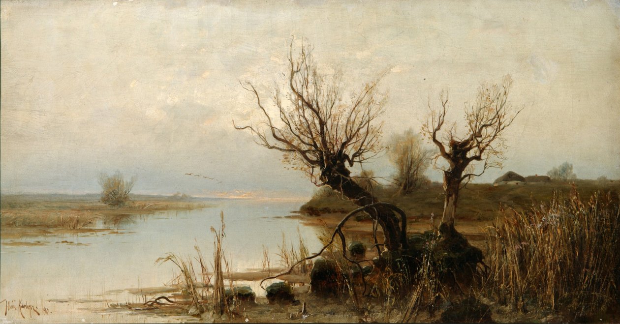 Águas de inundação, 1890 de Juli Julievich Klever