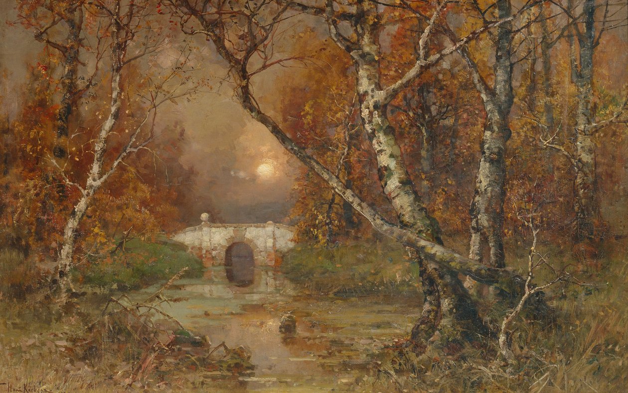 Parque Negligenciado, 1883 de Juli Julievich Klever