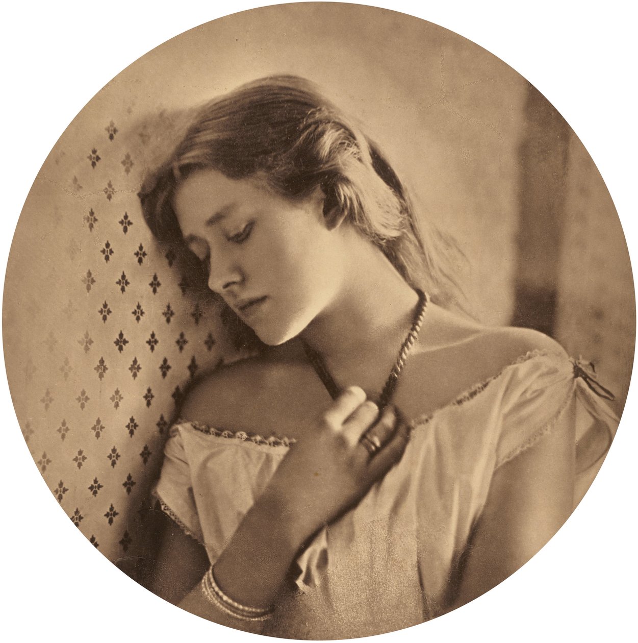 Ellen Terry na idade dezesseis de Julia Margaret Cameron