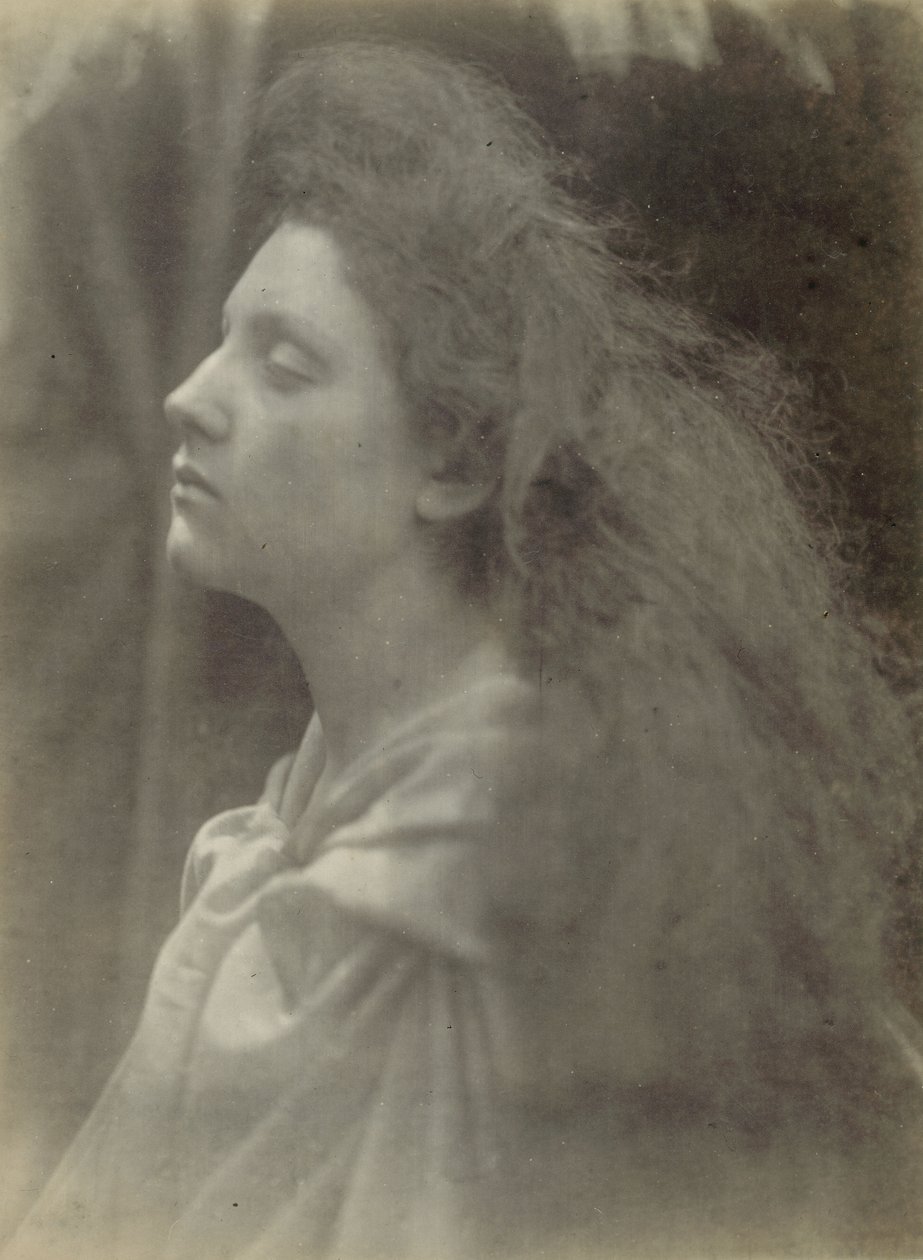 ("The Angel at the Tomb" - O Anjo junto ao túmulo) Mary Ann Hillier de Julia Margaret Cameron