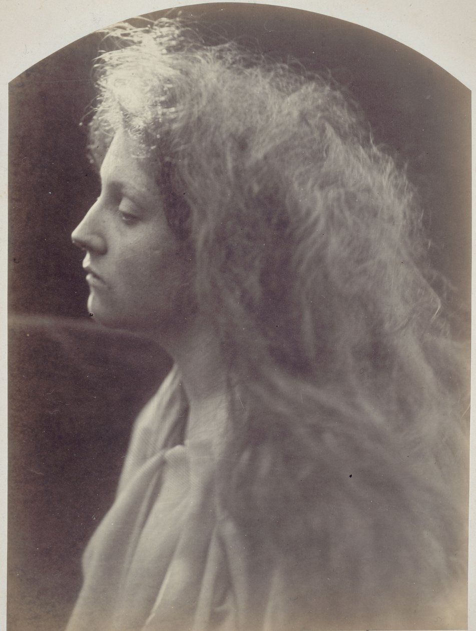«O anjo junto ao túmulo» - Mary Ann Hillier de Julia Margaret Cameron