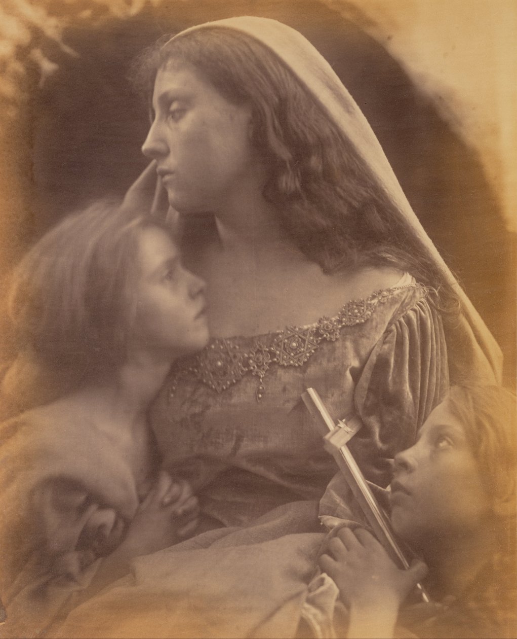Uma Família Sagrada de Julia Margaret Cameron