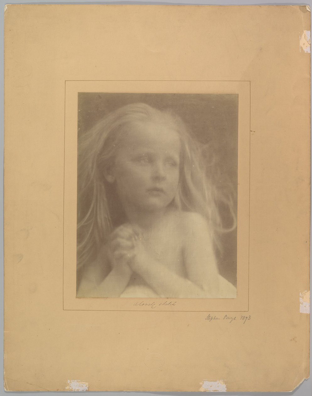 Um esboço encantador de Julia Margaret Cameron