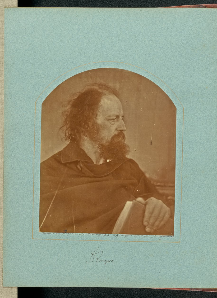 A. Tennyson / O monge sujo de Julia Margaret Cameron