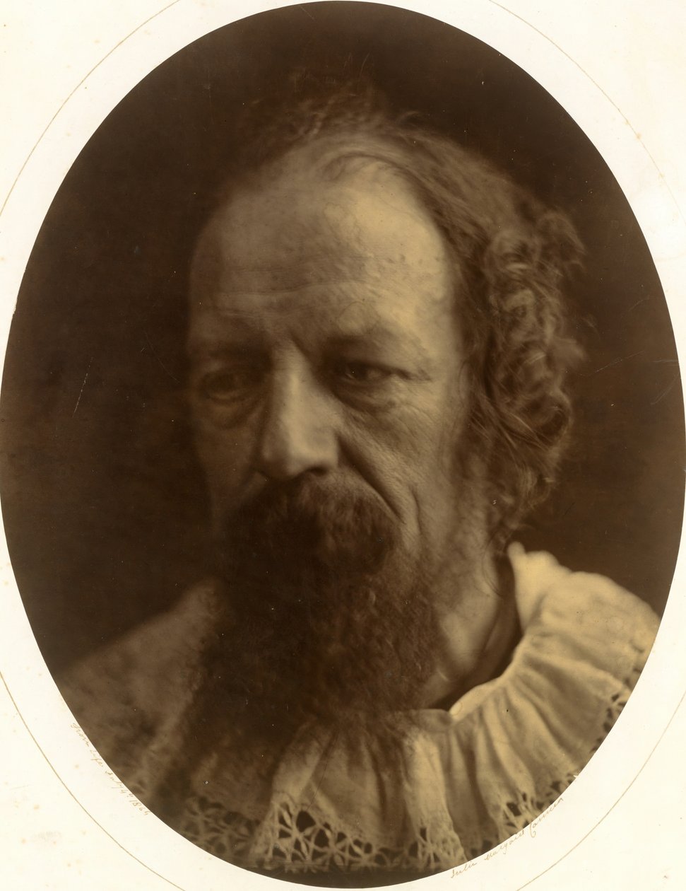 Alfred, Lord Tennyson, 4 de Julho de 1866. de Julia Margaret Cameron